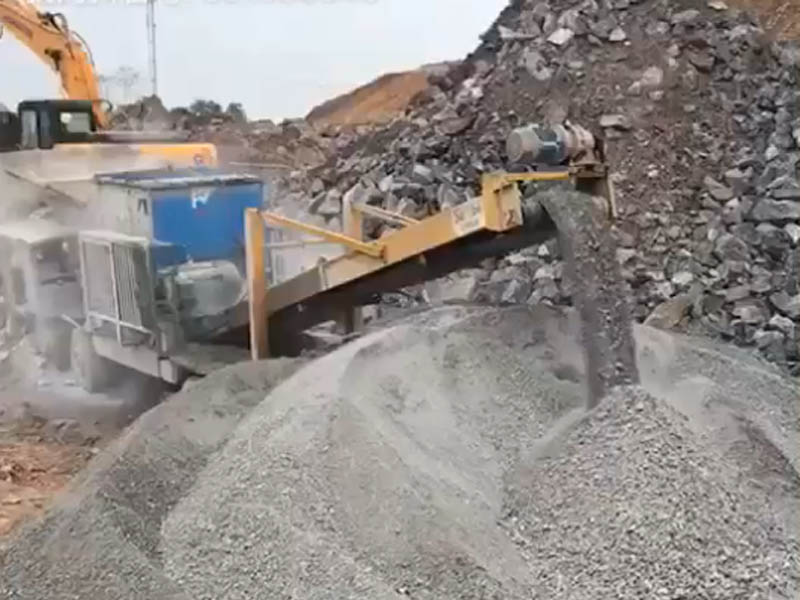 移動(dòng)式建筑垃圾破碎站 移動(dòng)式建筑垃圾破碎站